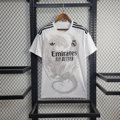Camiseta Real Madrid "Especial Dragon Blanco" 2024/25 Versión Fan