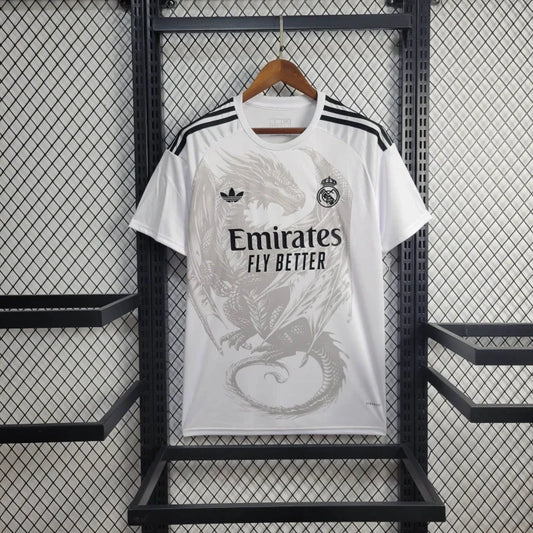 Camiseta Real Madrid "Especial Dragon Blanco" 2024/25 Versión Fan