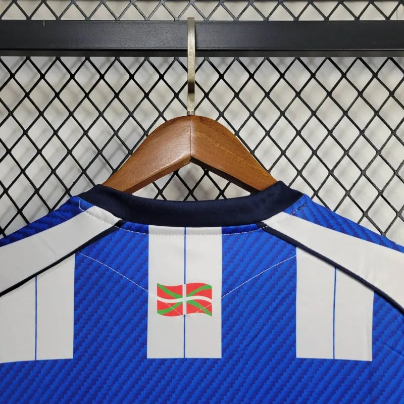 Camiseta Real Sociedad Local 2025/26 Versión Fan