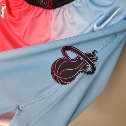 Camiseta Miami Heat "City Edition" Shorts Gradiente