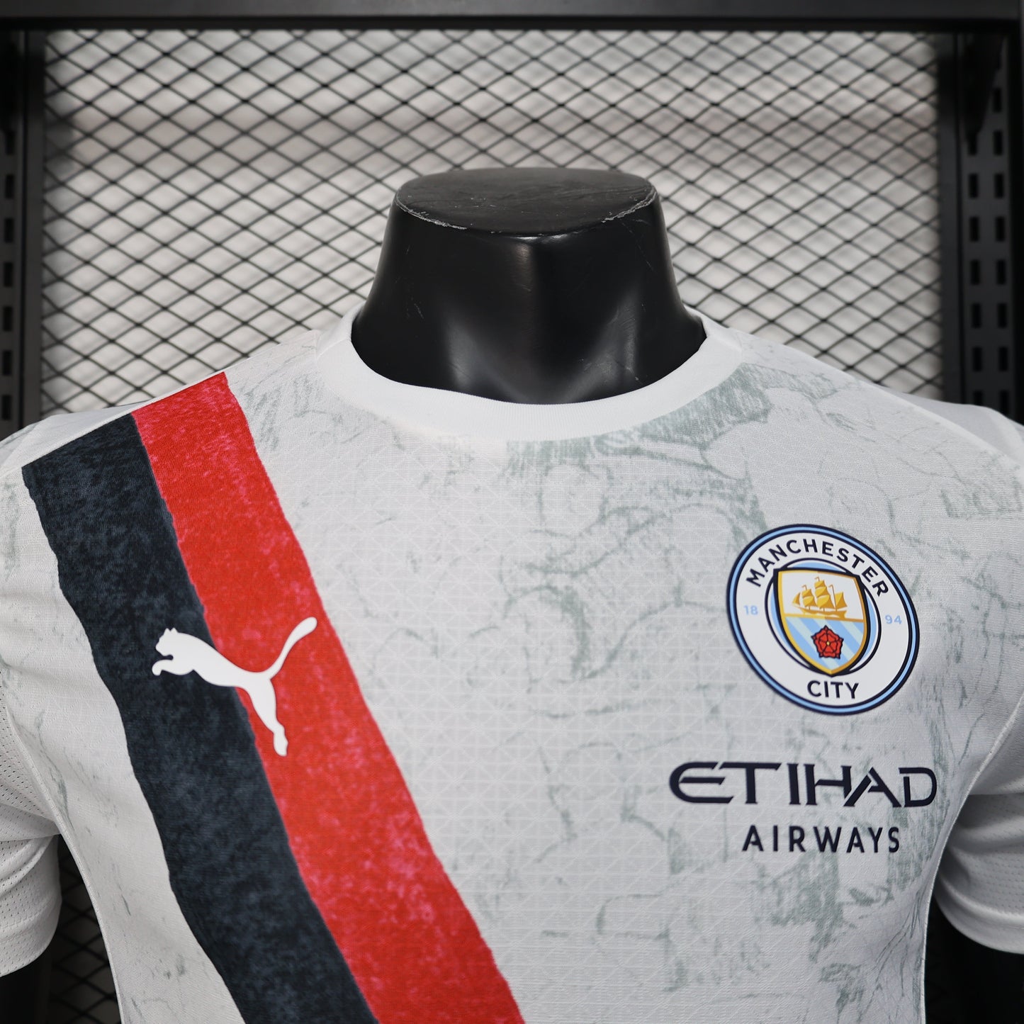 Camiseta Manchester City Visita 2025/26 Versión Jugador