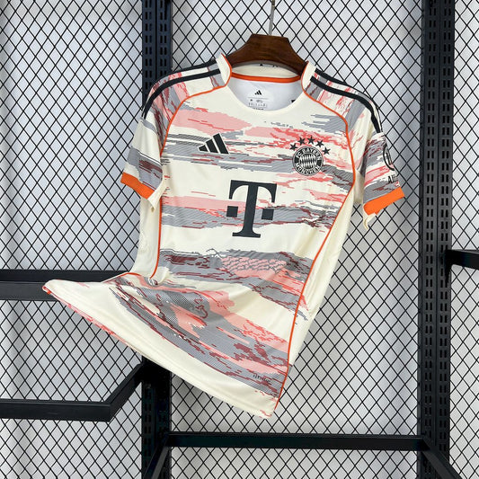 Camiseta Bayern Munich Visita 2025/26 Versión Fan