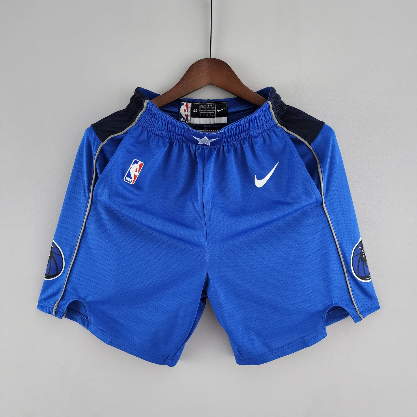 Camiseta Dallas Mavericks Shorts Azules