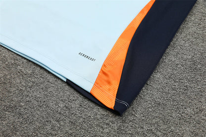 Buzo Completo Real Madrid Blanco Naranja