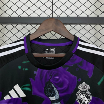 Real Madrid Edición Purple Rosas 2025/26 Versión Fan