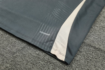 Buzo Completo Real Madrid Gris Crema