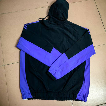 Colo Colo Cortavientos Morado y Negro 2025