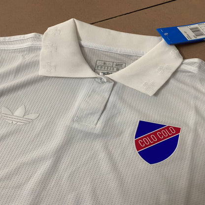 Camiseta Colo Colo Centenario 2025 Versión Mujer