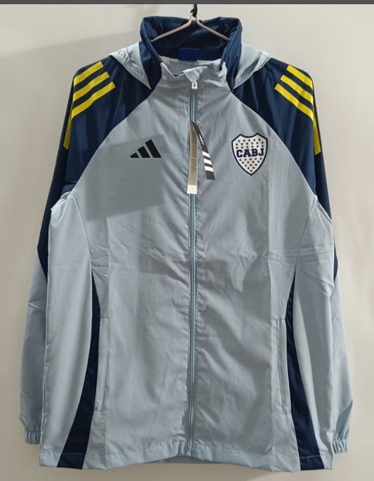 Boca Juniors Cortavientos Gris 2025