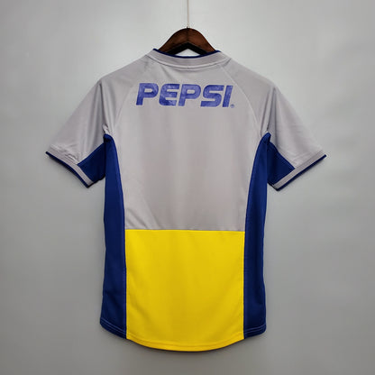 Camiseta Boca Juniors Visita Retro 2002