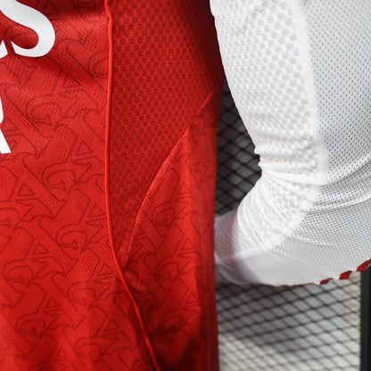 Camiseta Arsenal Local Manga Larga 2025/26 Versión Jugador