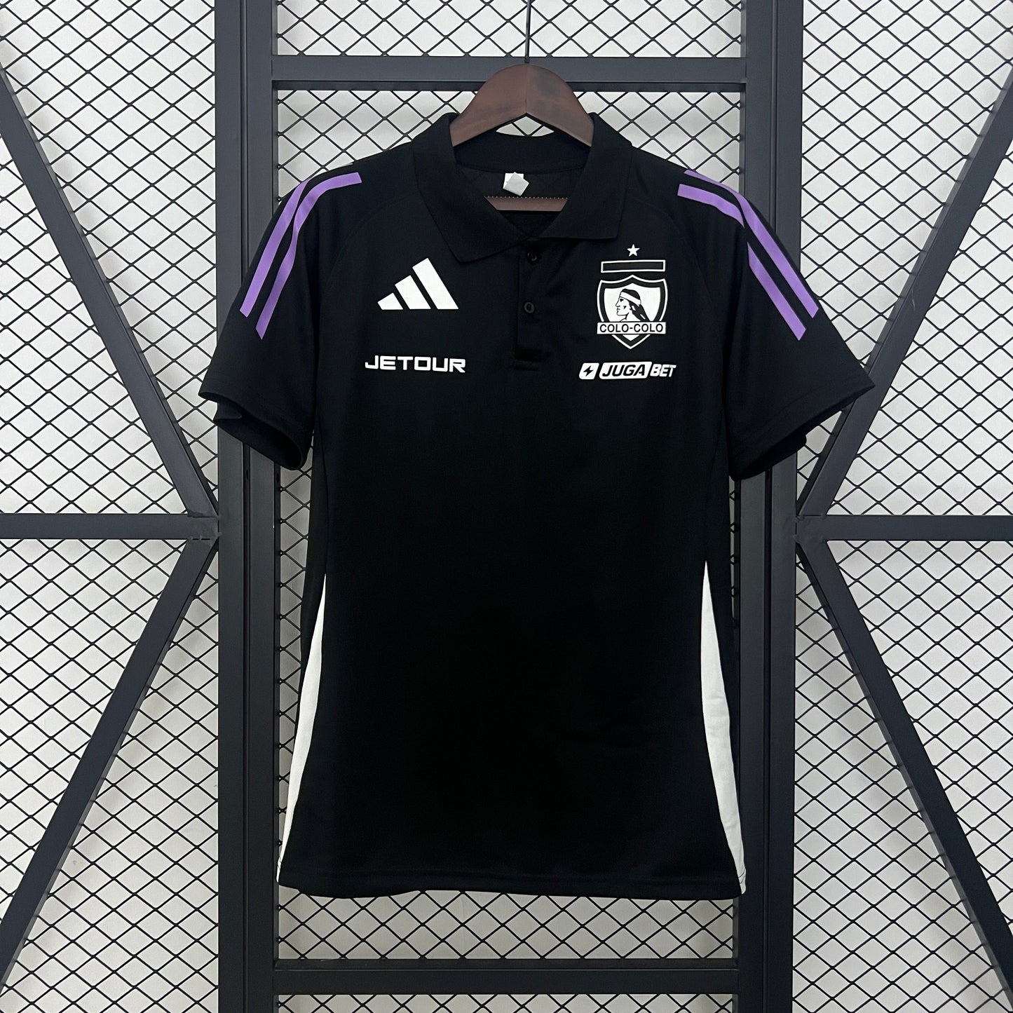 Camiseta Colo Colo Polo Entrenamiento 2025 Versión Fan