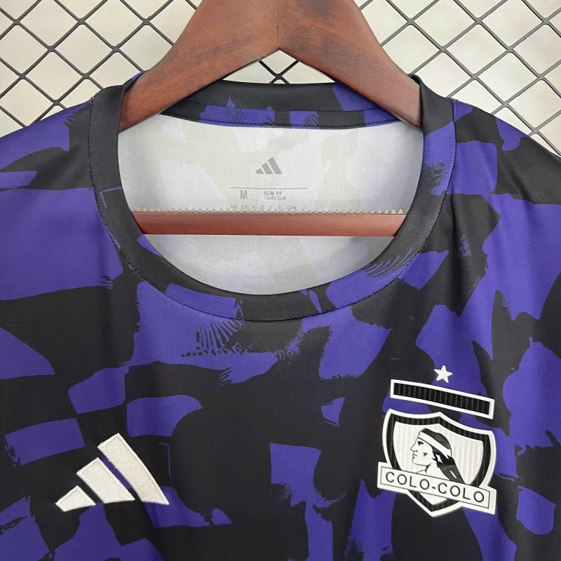 Camiseta Colo Colo Entrenamiento Morado 2025/26 Versión Fan