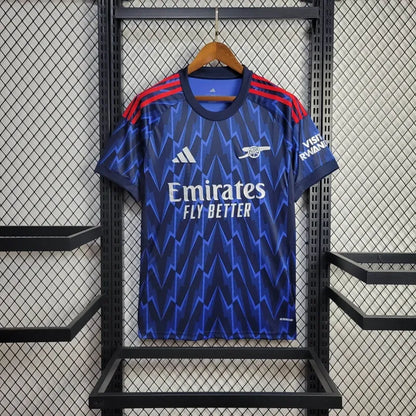 Camiseta Arsenal Visita 2025/26 Versión Fan