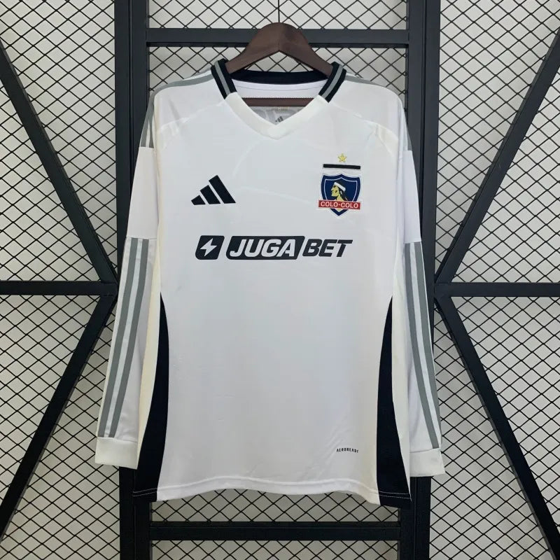 Camiseta Colo Colo Manga Larga Local 2025/26 Versión Fan