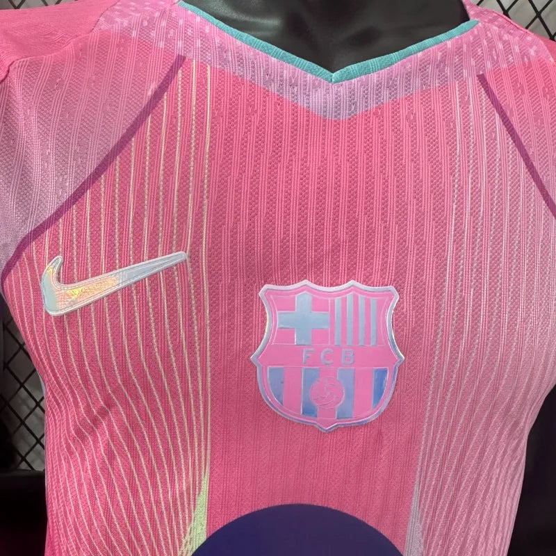 Camiseta FC Barcelona Edición Especial Rosada 2025/26 Versión Jugador