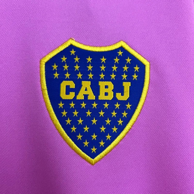 Camiseta Boca Juniors Manga Larga Visita Retro 2013/14 Versión Fan