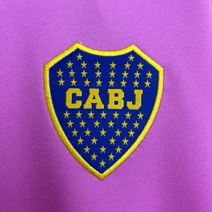 Camiseta Boca Juniors Manga Larga Visita Retro 2013/14 Versión Fan