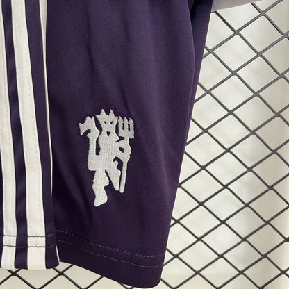 Manchester United Kit Niños Visita 2025/26