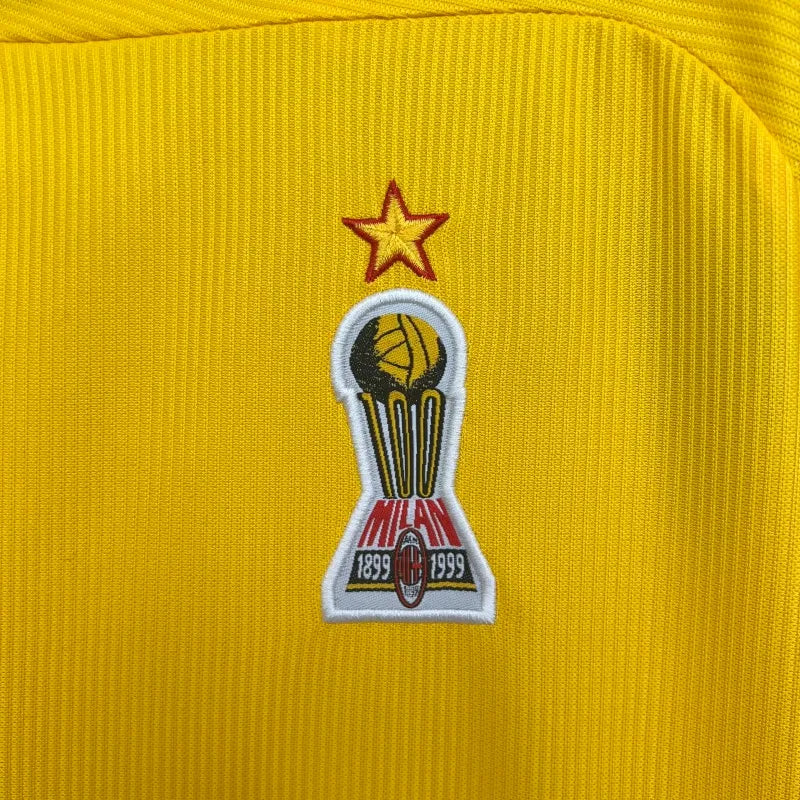 Camiseta AC Milan Visita Retro 1999/00 Versión Fan