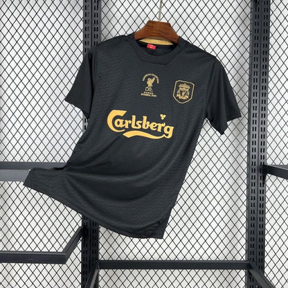 Camiseta Liverpool Edición Especial Negra 2025/26 Versión Fan