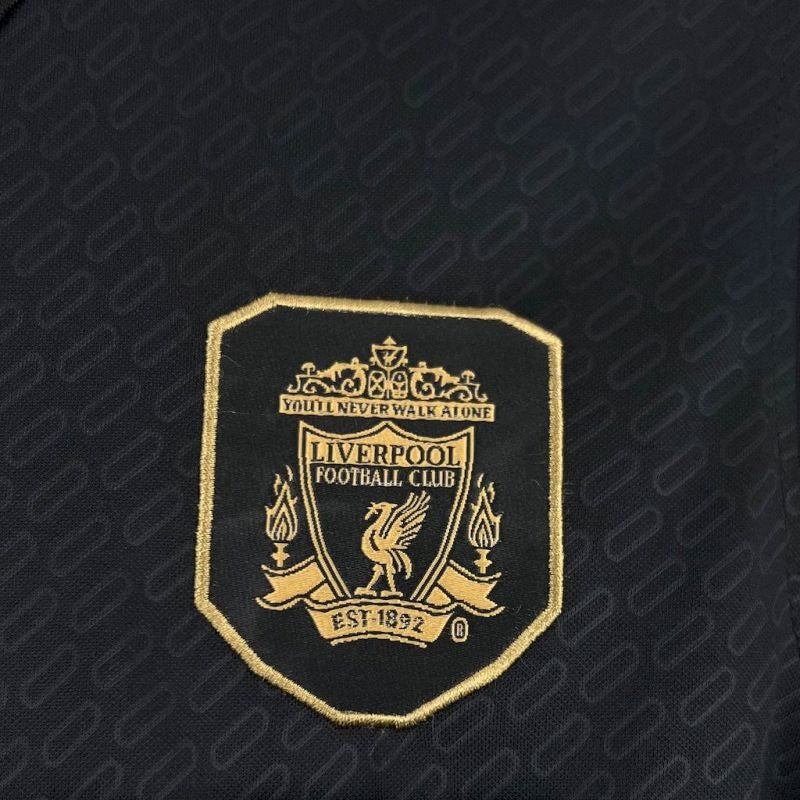 Camiseta Liverpool Edición Especial Negra 2025/26 Versión Fan