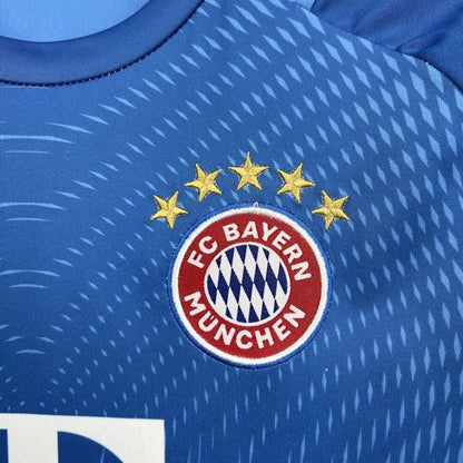 Bayern Munich Kit Niños Portero Azul 2025/26