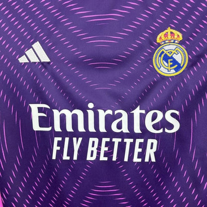 Real Madrid Kit Niños Portero Morado 2025/26