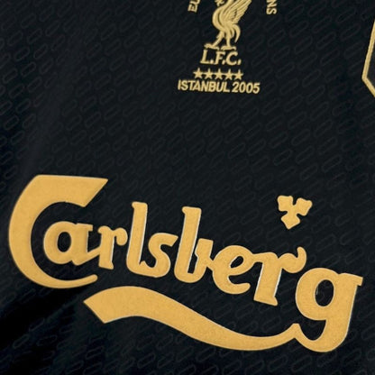 Camiseta Liverpool Edición Especial Negra 2025/26 Versión Fan
