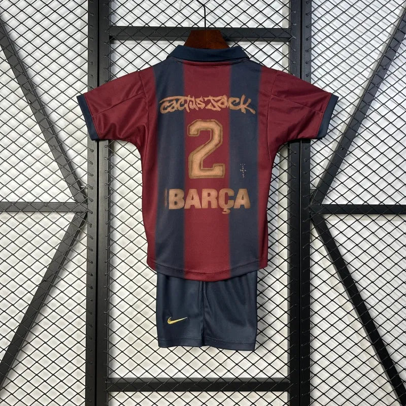 Barcelona Edición Especial Travis Kit Niños 2025/26