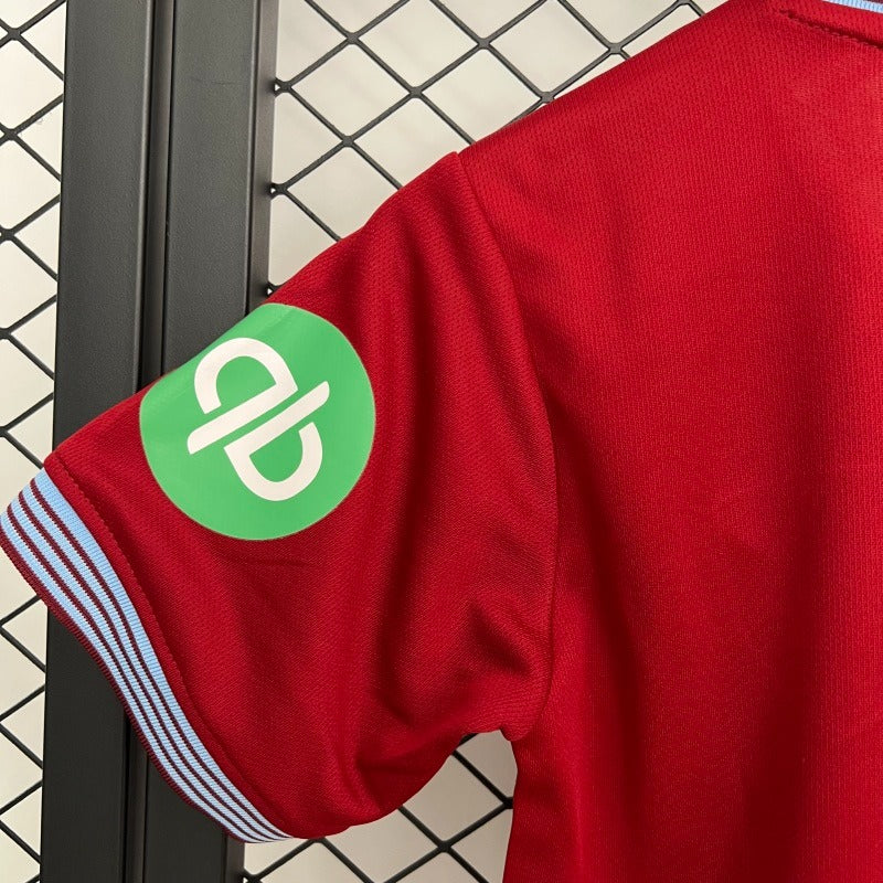 West Ham United Kit Niños Local 2025/26