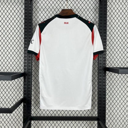 Camiseta AC Milán Blanca 2025/26 Versión Fan