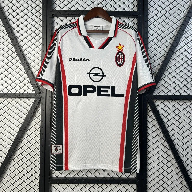 Camiseta AC Milan Visita Retro 1998/99 Versión Fan