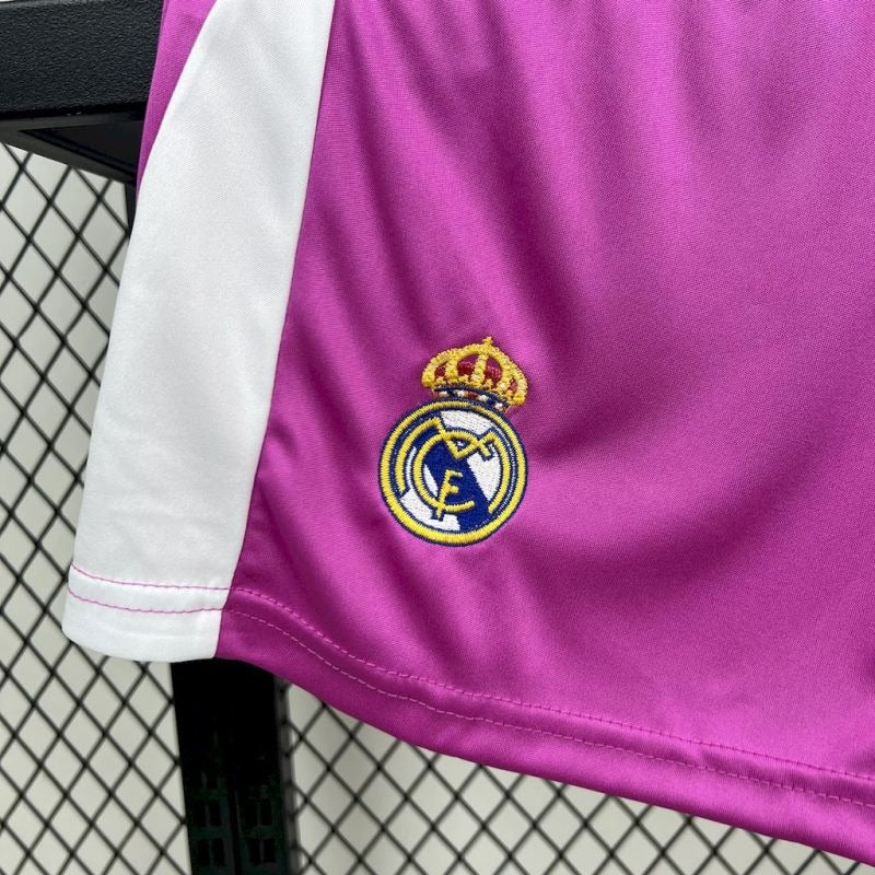 Real Madrid Kit Niños Portero Morado 2025/26