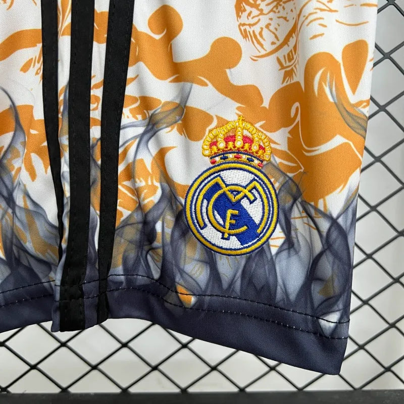 Real Madrid Kit Niños Edición Especial Naranja 2025/26