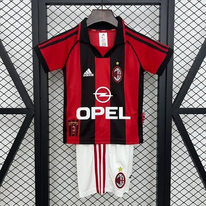 AC Milan Kit Niños Local 1998/99