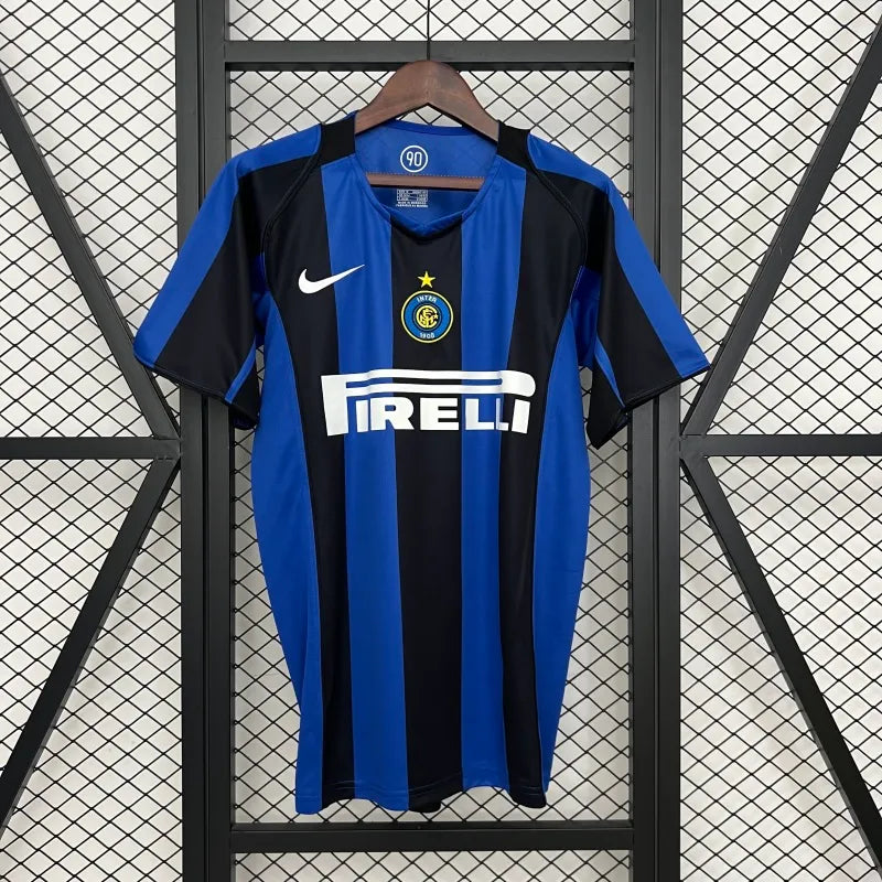 Camiseta Inter de Milan Local Retro 2004/05 Versión Fan