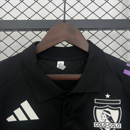 Camiseta Colo Colo Polo Entrenamiento 2025 Versión Fan