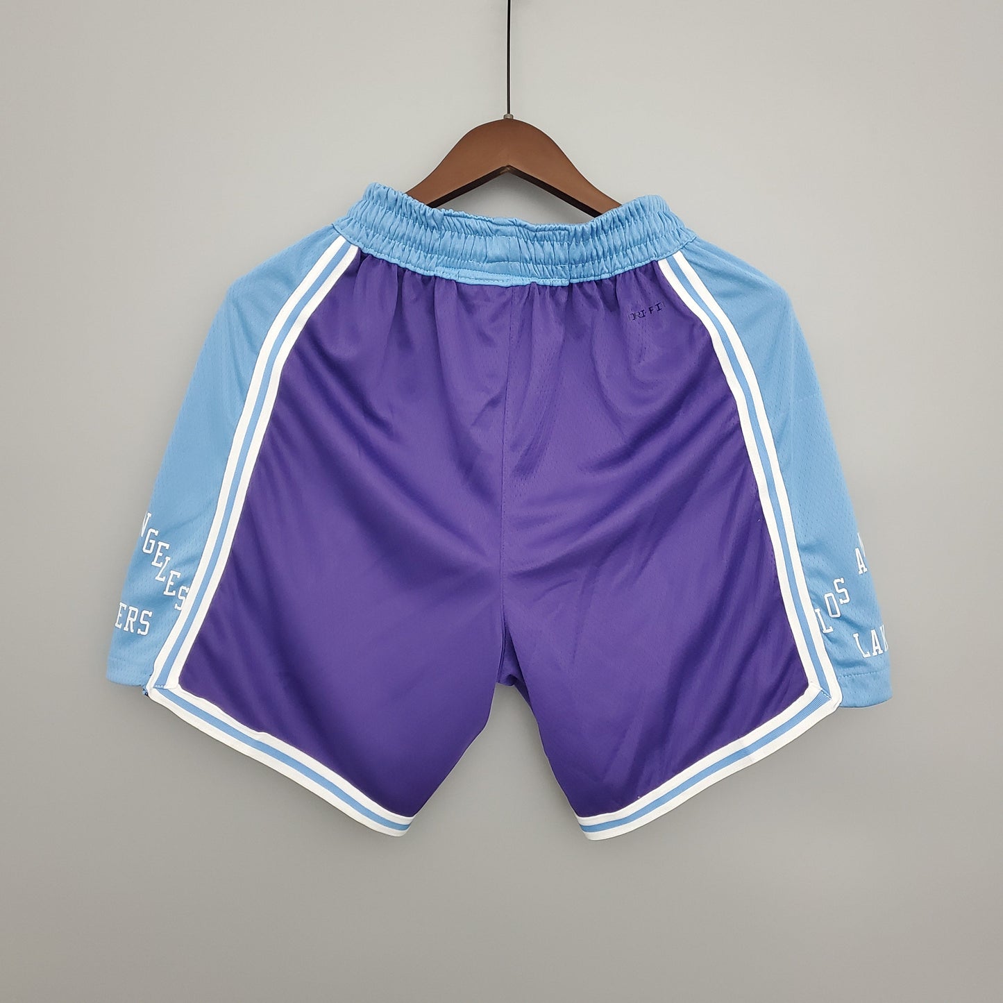 Camiseta Los Ángeles Lakers City Edition Shorts Morados