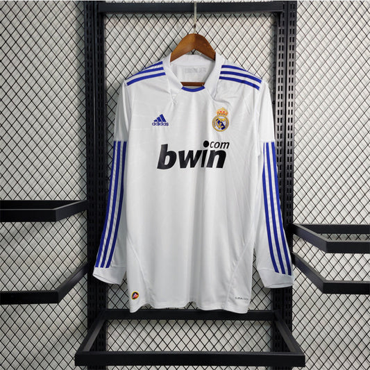 Camiseta Real Madrid Local Manga Larga Retro 2010/11