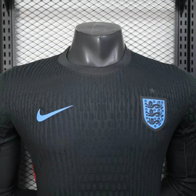 Camiseta Inglaterra Visita Manga Larga 2025/26 Versión Jugador