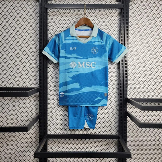 Napoli Kit Niños Local 2025/26