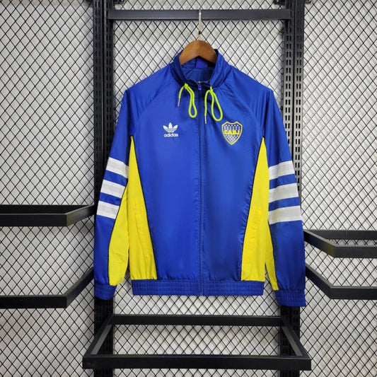 Cortavientos Adidas Boca Juniors Retro Azul