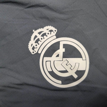 Cortavientos Real Madrid Adidas Originals Gris Retro