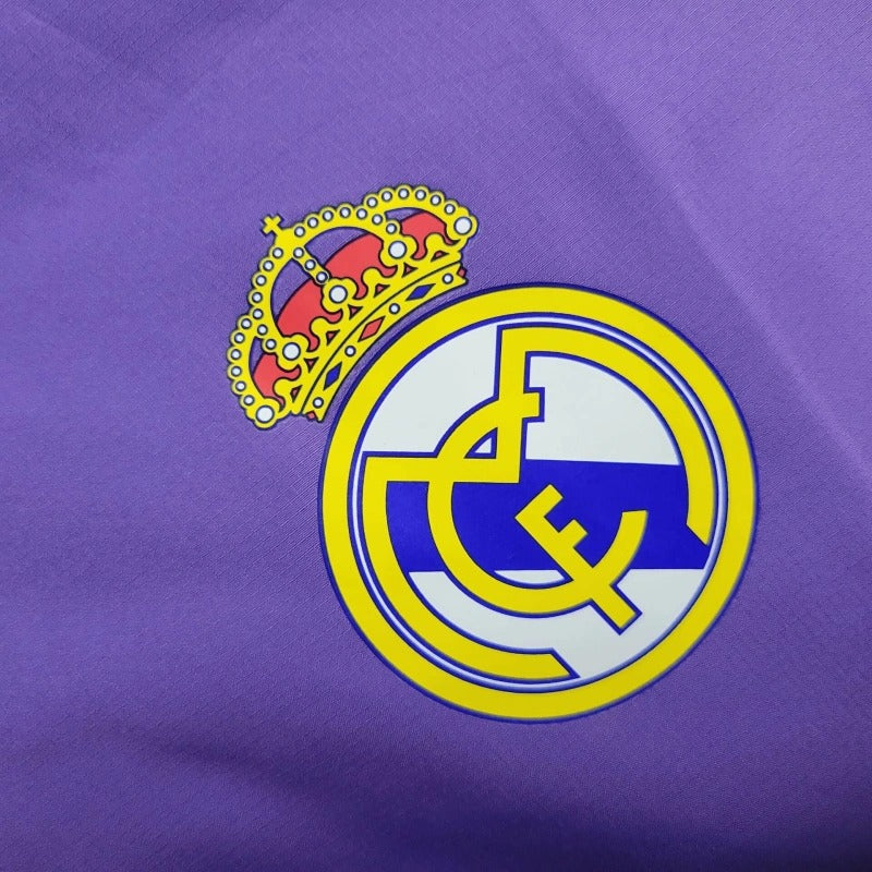 Cortavientos Real Madrid Morado, Amarillo y Azun Marino
